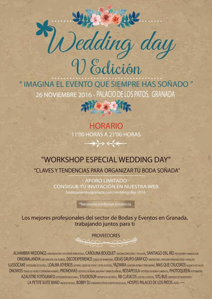 THE WEDDING DAY. Estais Preparando Vuestra Boda?